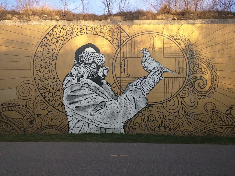 Detroit Street Art at The Dequindre Cut