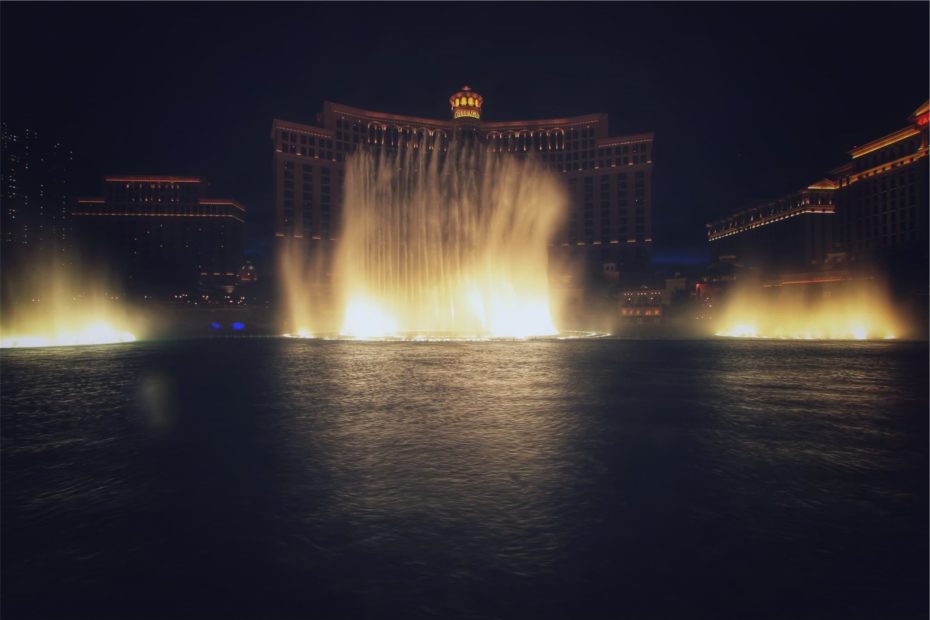 The Bellagio Water Show . Five Free Things in Las Vegas
