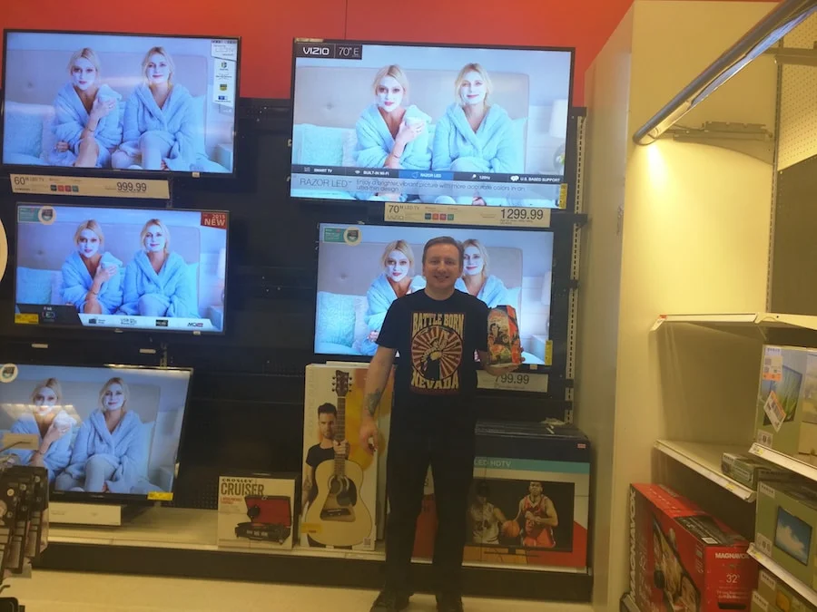 65 inch Vizio tv at target