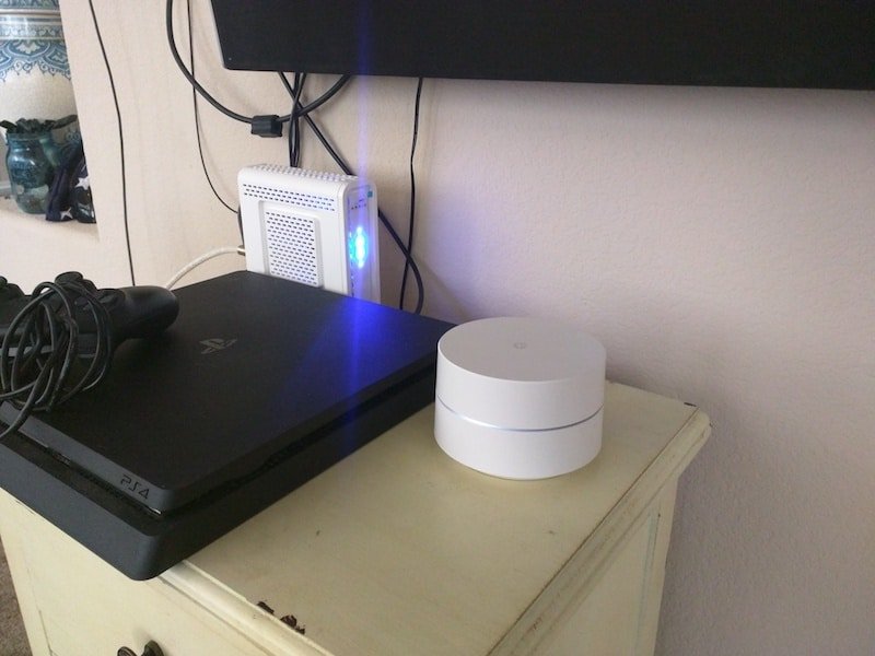 Google Wifi connected to our Arris Modem