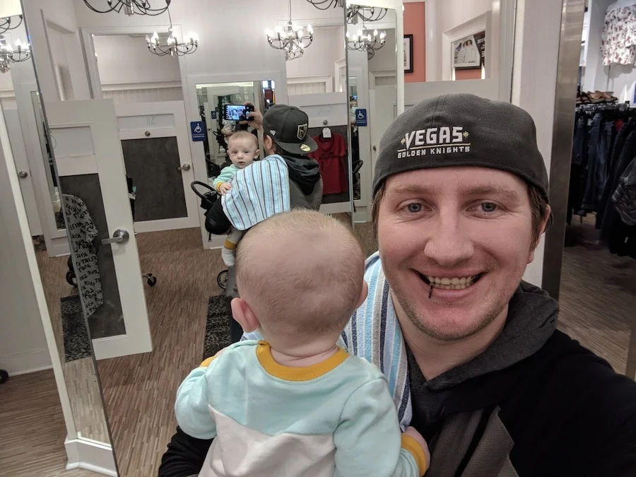 The first day we started checklists for baby